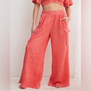 Aerie pool to party beach pants XL long